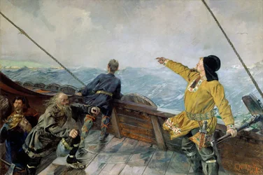 Leiv Eirikson entdeckt Amerika